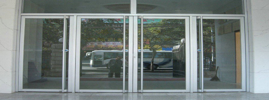Aluminium Double Leaf Casement Doors